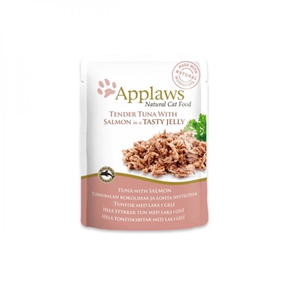 Picture of Applaws Tuna Fillet with Salmon in Jelly 70g Pouch